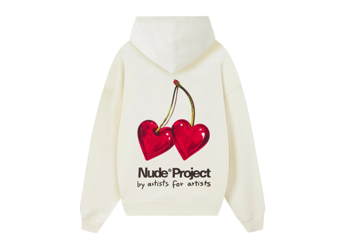 Nude Project Juicy Cherry Hoodie Marshmallow