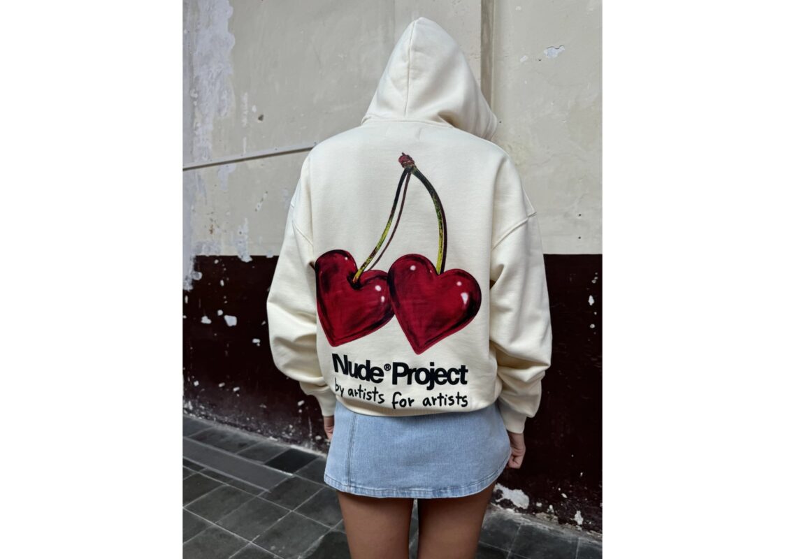 Nude Project Juicy Cherry Hoodie Marshmallow 3