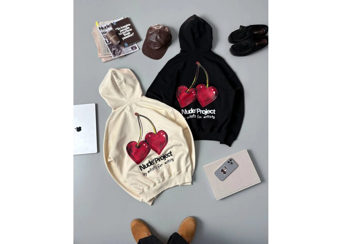 Nude Project Juicy Cherry Hoodie Marshmallow 4