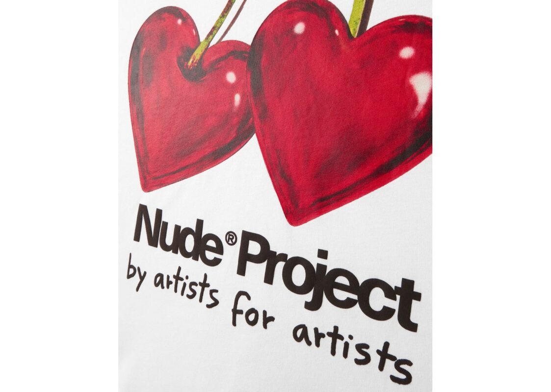 Nude Project Juicy Cherry Tee White 7