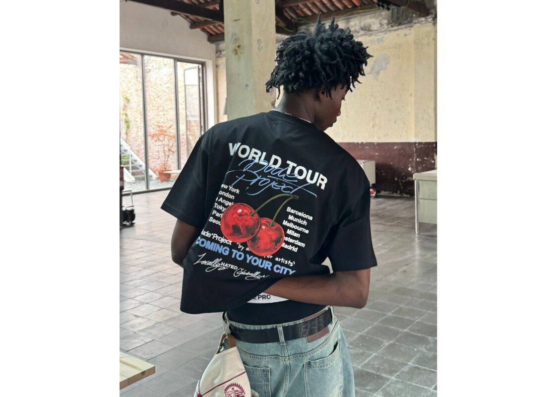 Nude Project Tour Tee Black 2