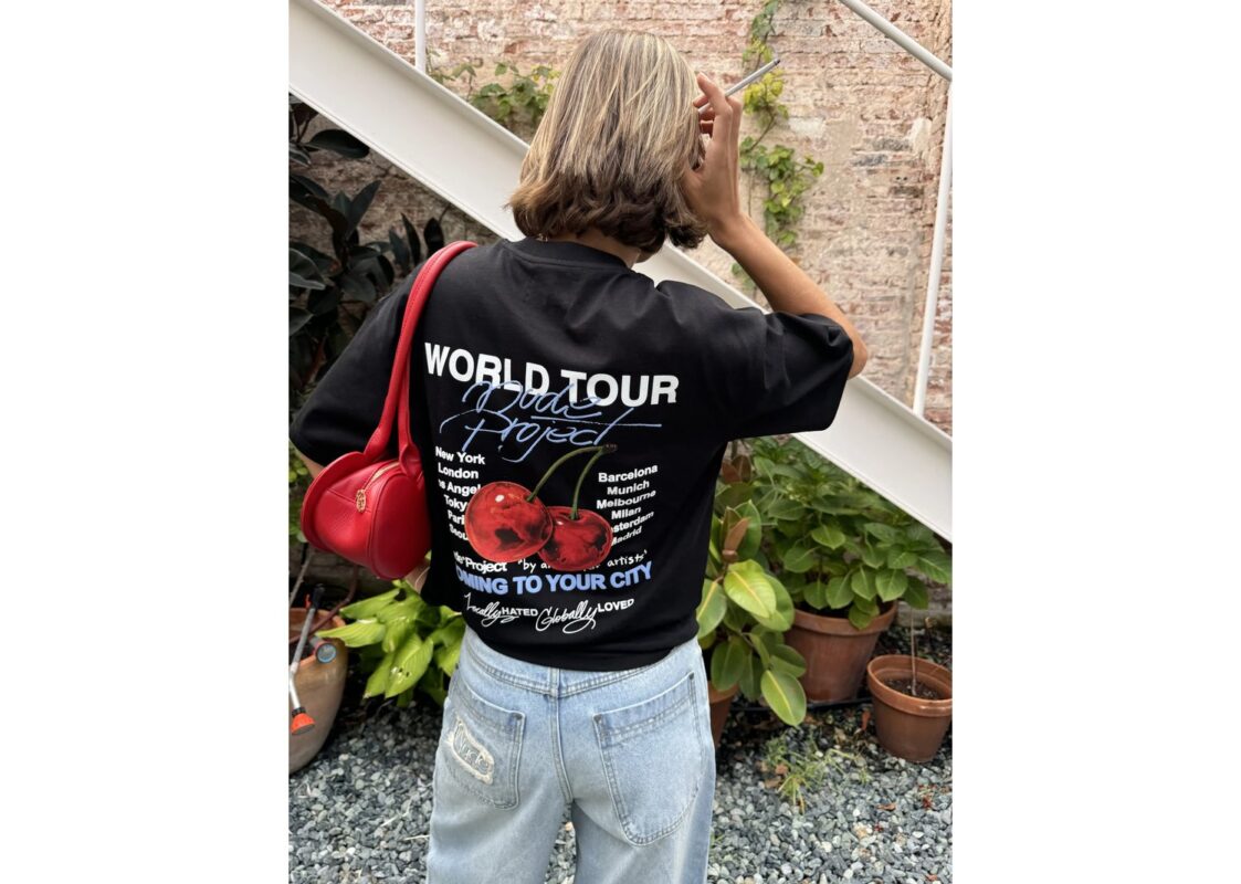 Nude Project Tour Tee Black 4