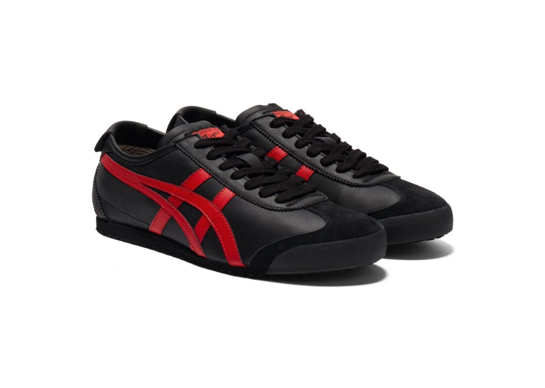 Onitsuka Tiger Mexico 66 Black/ Classic Red 3