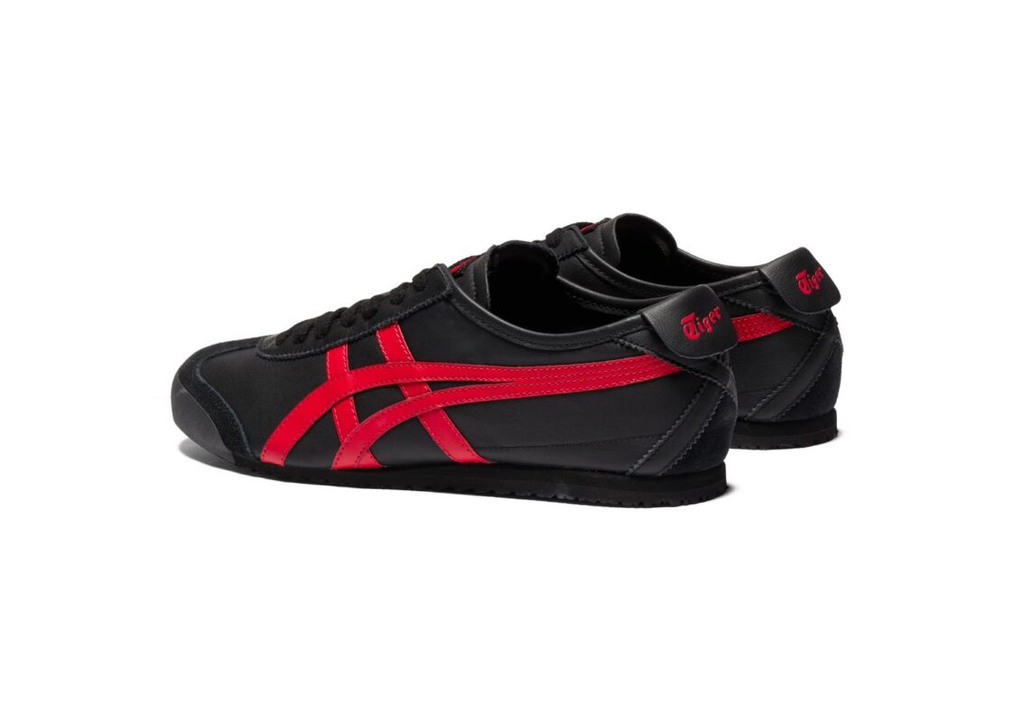 Onitsuka Tiger Mexico 66 Black/ Classic Red 4