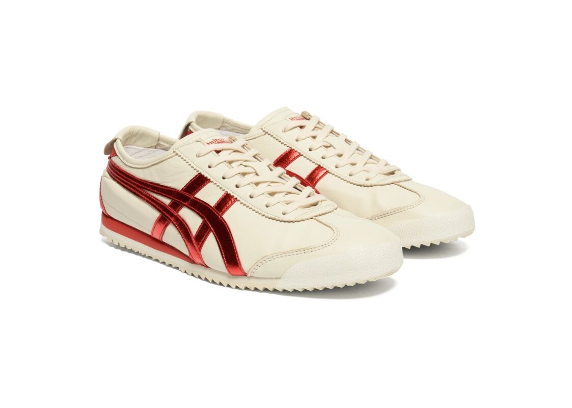 Onitsuka Tiger Mexico 66 NM Birch/Classic Red 10