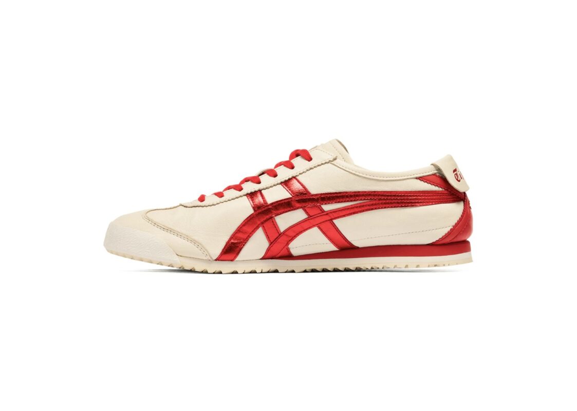 Onitsuka Tiger Mexico 66 NM Birch/Classic Red 2
