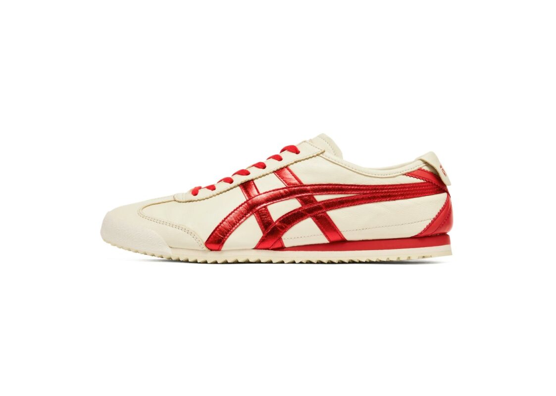 Onitsuka Tiger Mexico 66 NM Birch/Classic Red 3