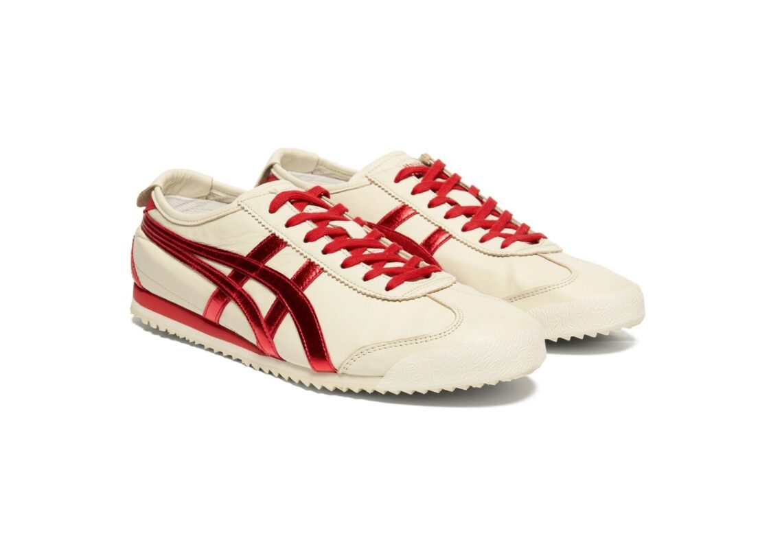 Onitsuka Tiger Mexico 66 NM Birch/Classic Red 4