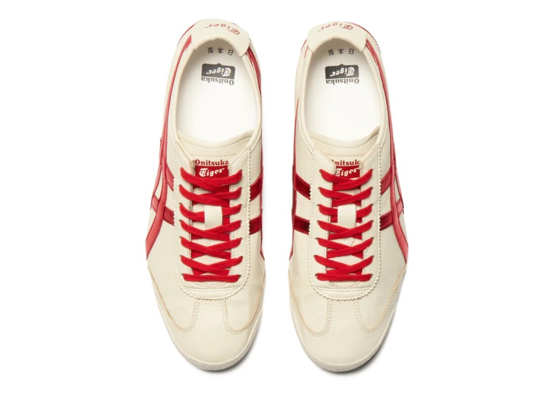 Onitsuka Tiger Mexico 66 NM Birch/Classic Red 8