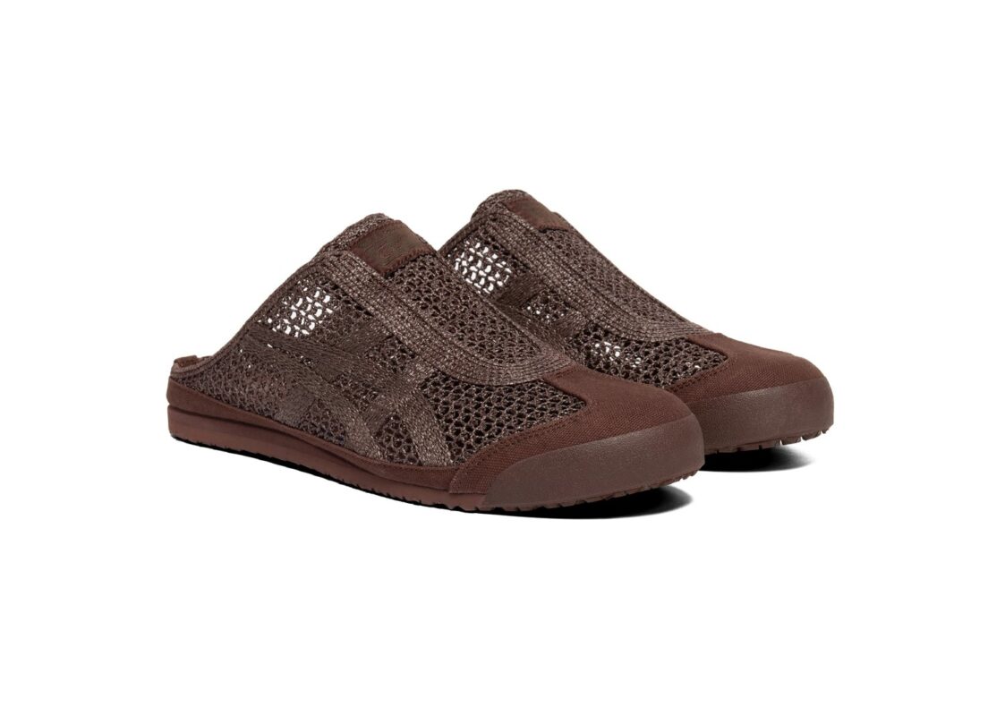 Onitsuka Tiger Mexico 66 Sabot Dark/ Brown 4