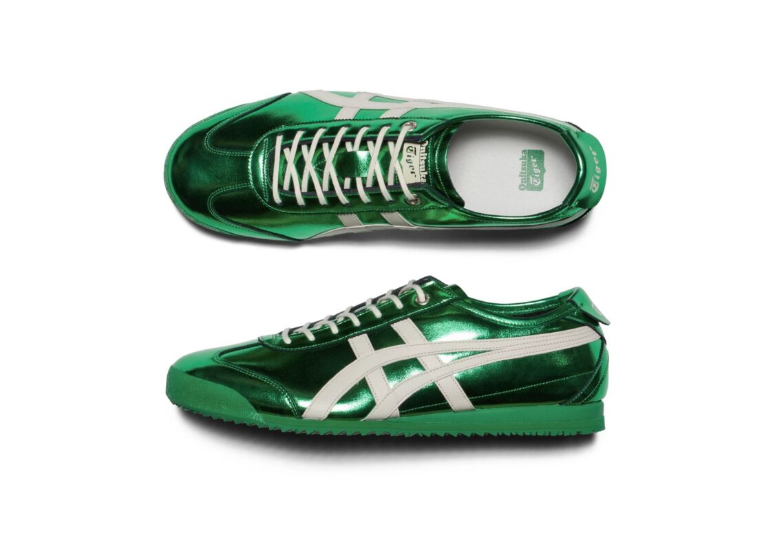 Onitsuka Tiger Mexico 66 SD Metallic Jade/Cream 8