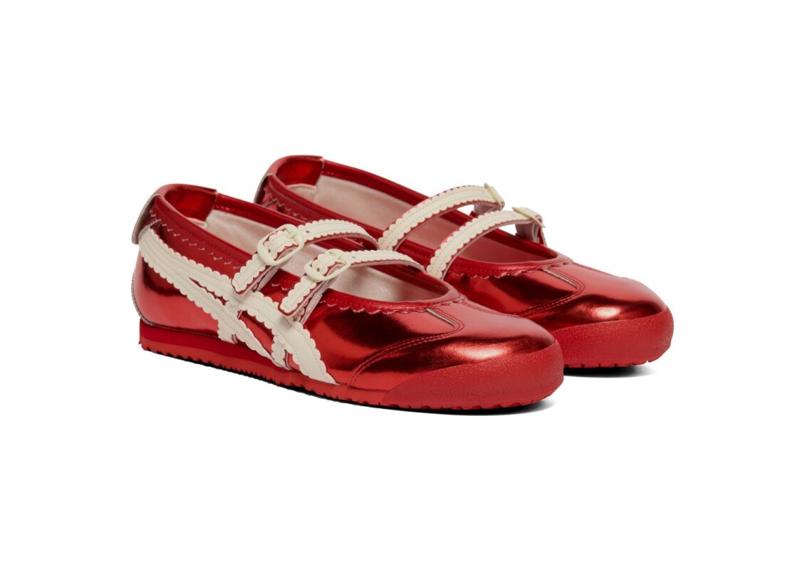 Onitsuka Tiger Mexico 66 TGRS Classic Red/Cream 4