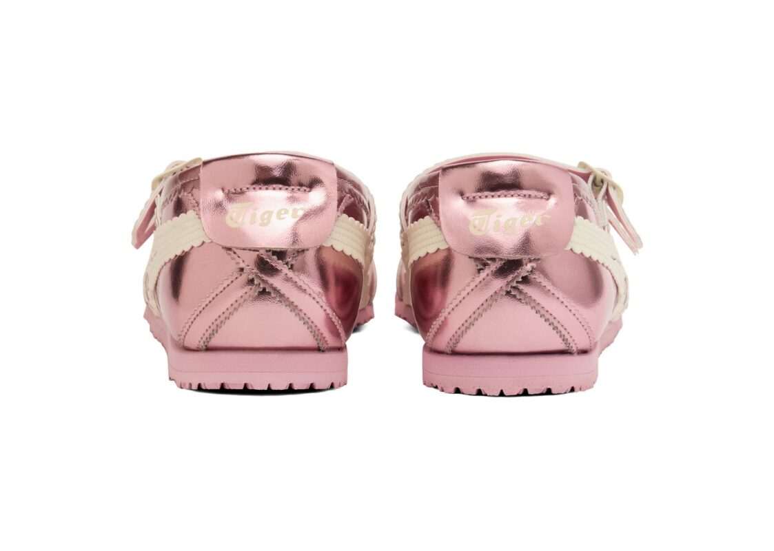 Onitsuka Tiger Mexico 66 TGRS Metallic Crystal Pink/Cream 6