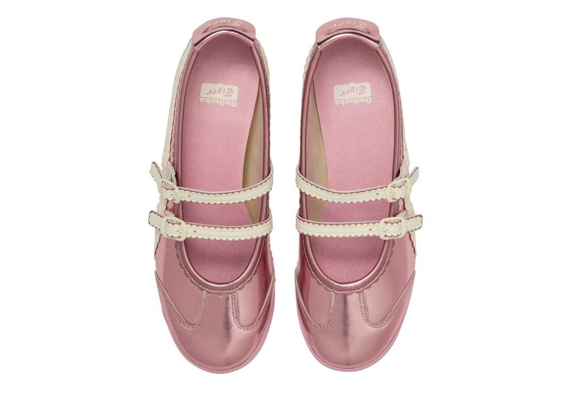Onitsuka Tiger Mexico 66 TGRS Metallic Crystal Pink/Cream 8
