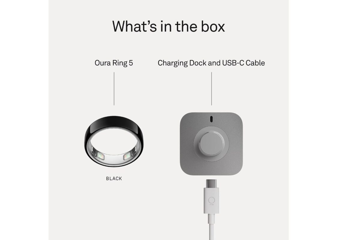 Oura Ring 5 – Black 9