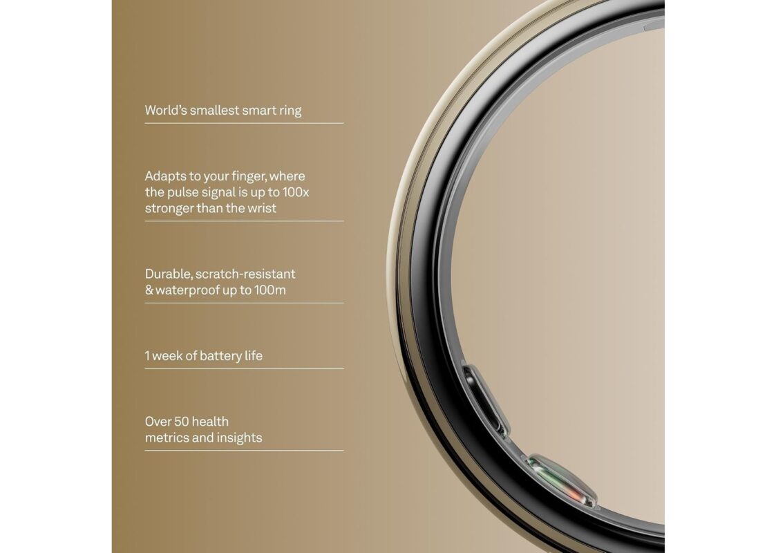 Oura Ring 5 – Gold 2