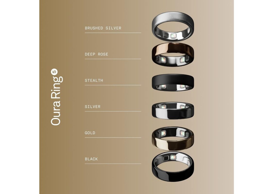 Oura Ring 5 – Gold 8