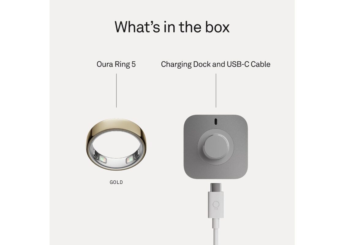 Oura Ring 5 – Gold 9