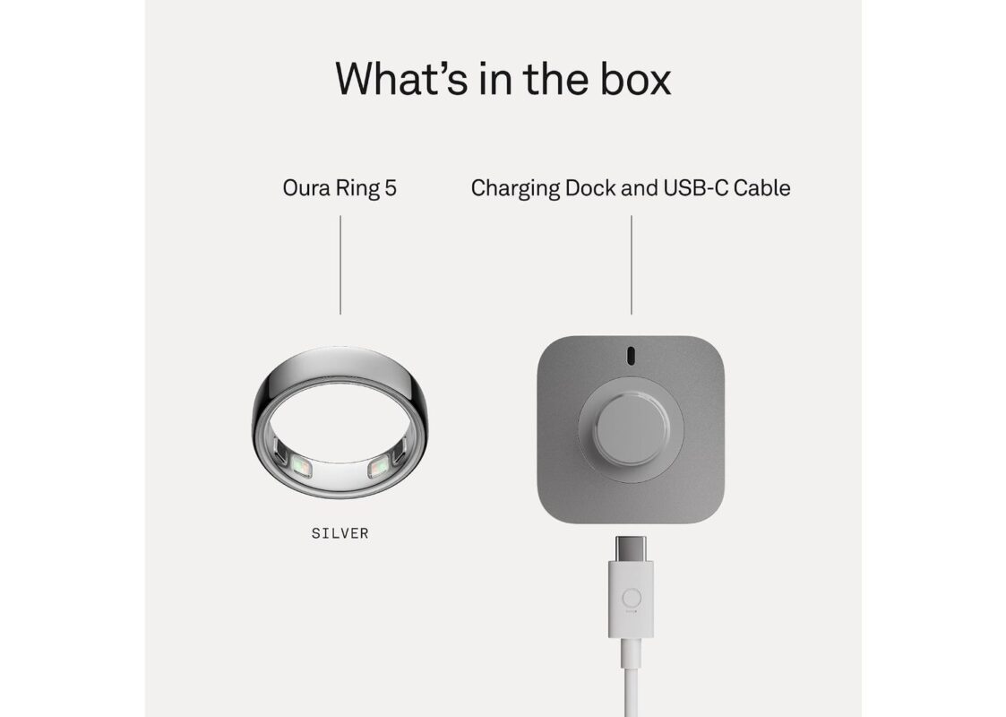 Oura Ring 5 – Silver 9