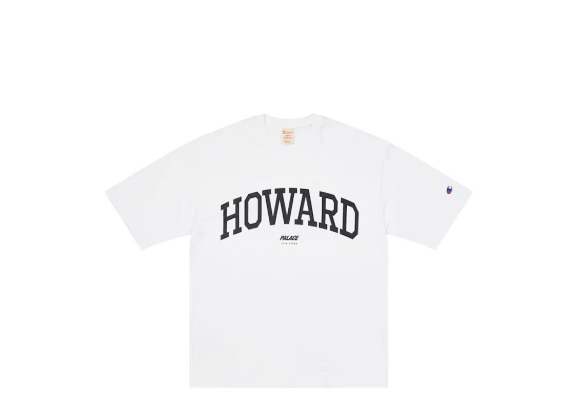 Palace Champion Shop Howard T-shirt New York White