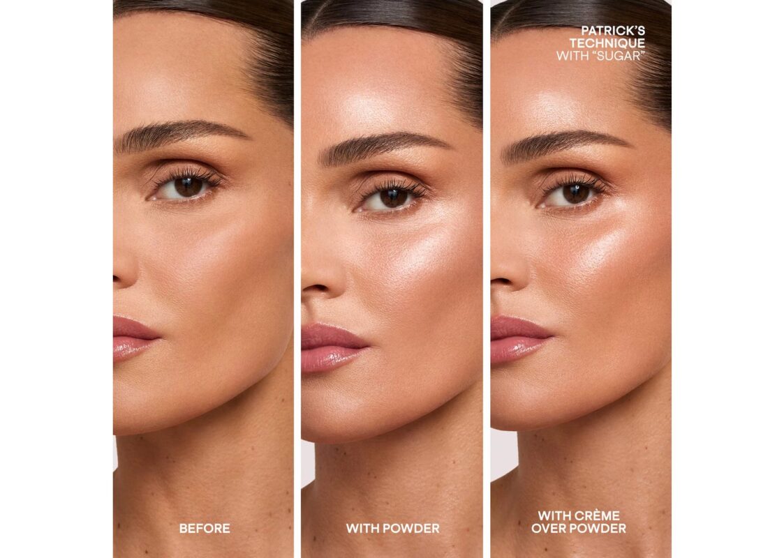 PATRICK TA Major Glow Creme & Powder Highlighter Duo Sugar 4