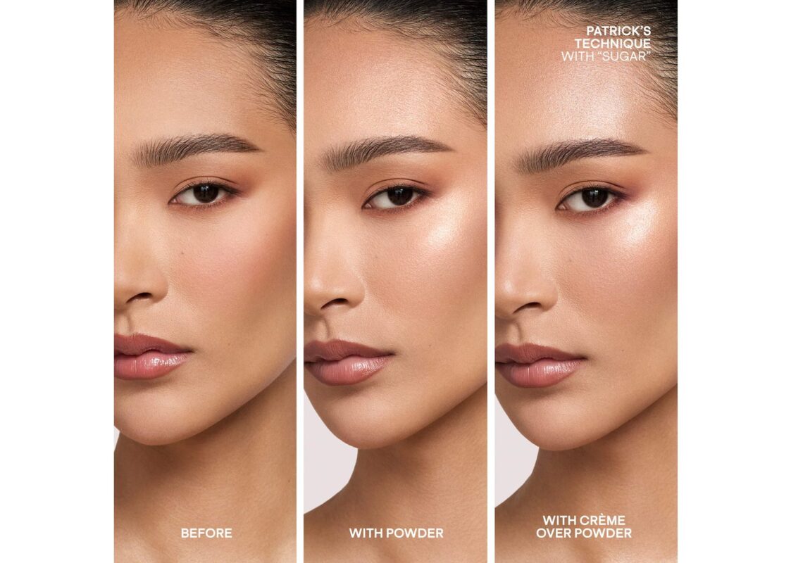 PATRICK TA Major Glow Creme & Powder Highlighter Duo Sugar 5