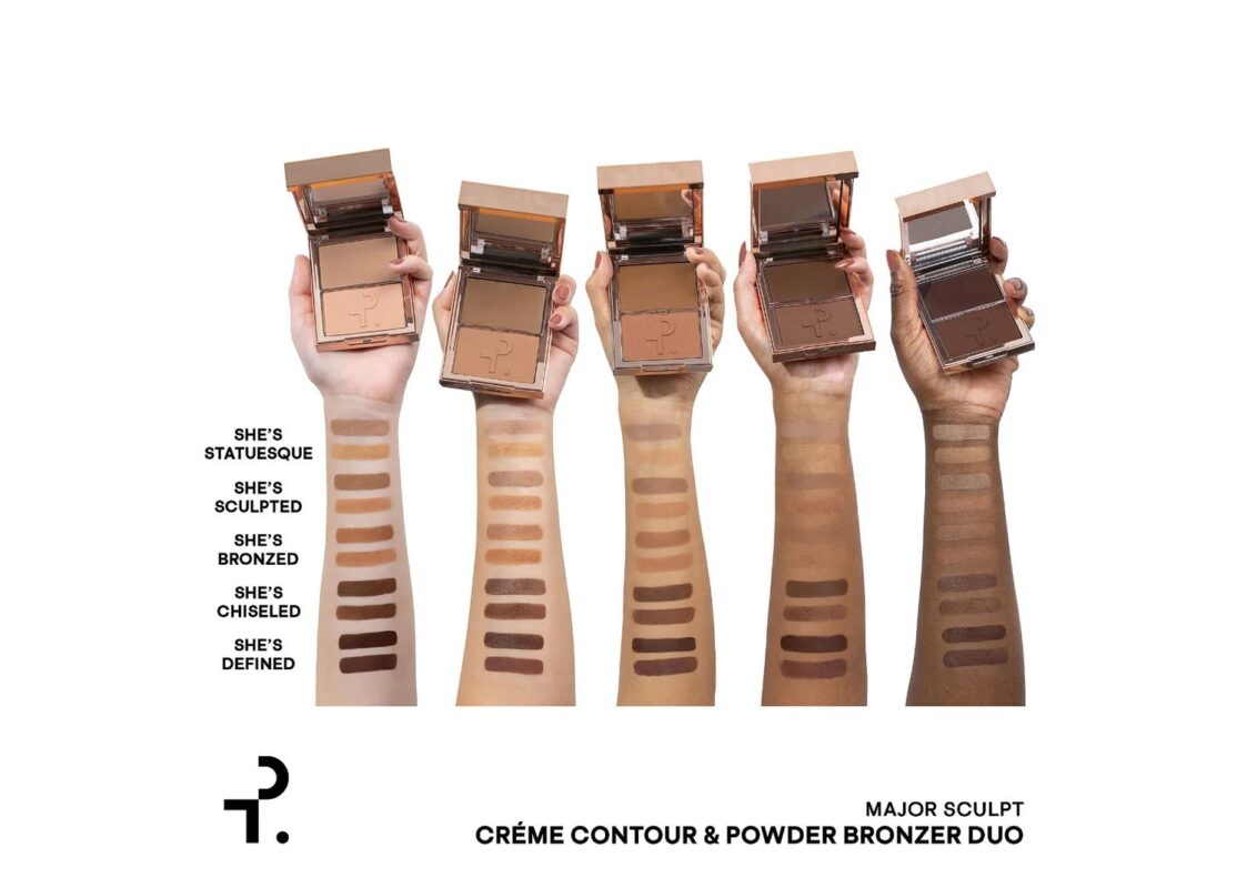 PATRICK TA Major Sculpt Creme Contour & Powder Bronzer Duo She’s Statuesque 3