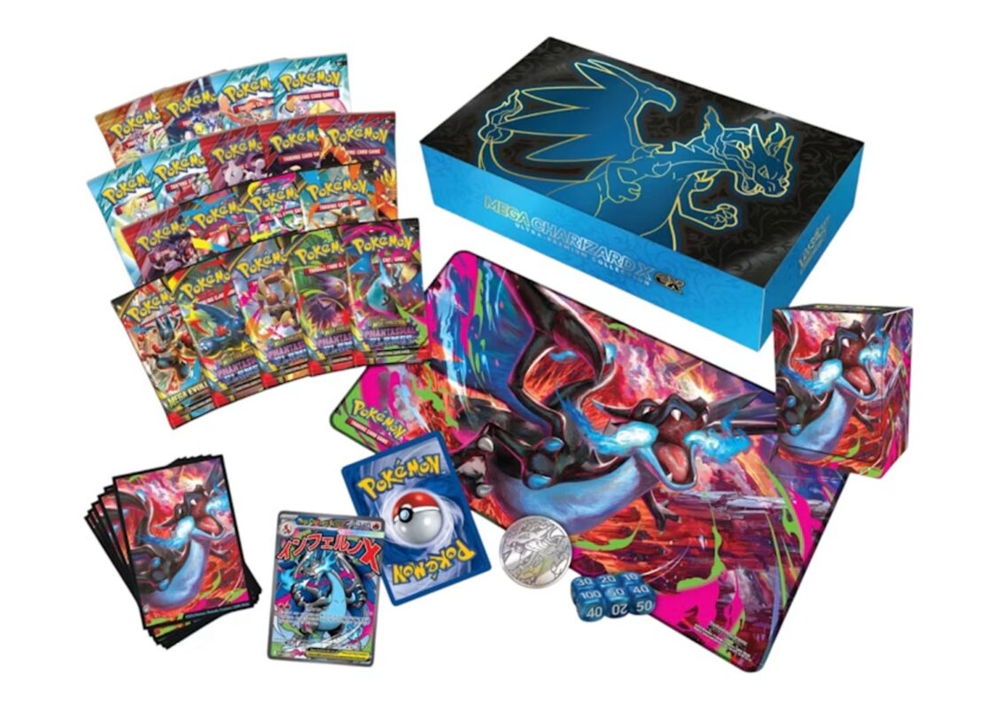 Pokemon Mega Evolution Charizard X ex Ultra-Premium Collection 2