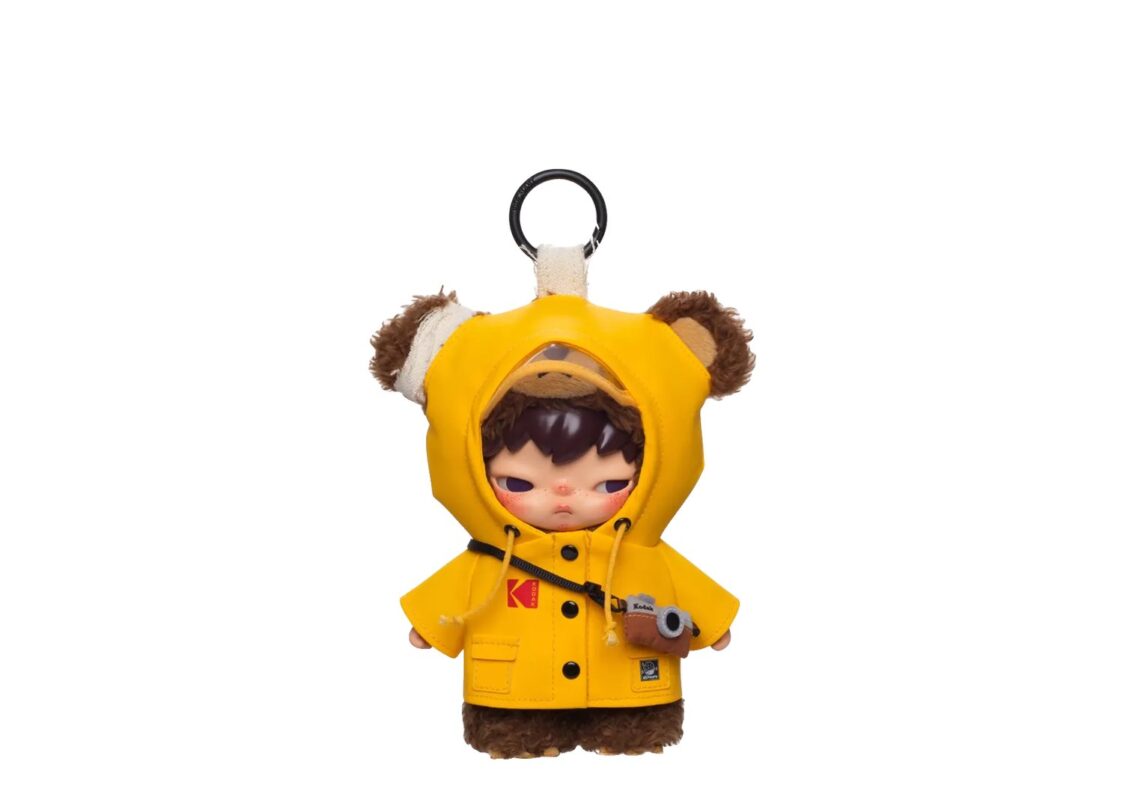 POP MART Hirono x Kodak Click Bear Plush Doll Pendant