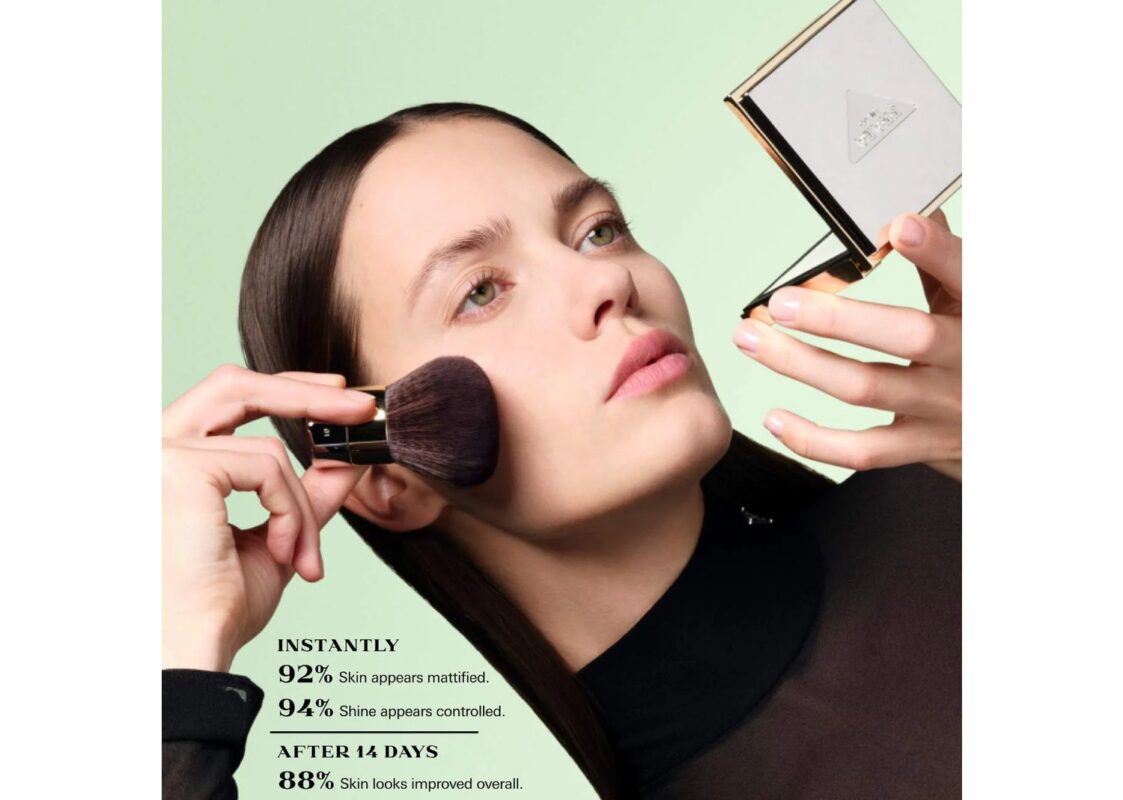 Prada Reset Rebalancing Refillable Setting Powder Universal Transparent 5