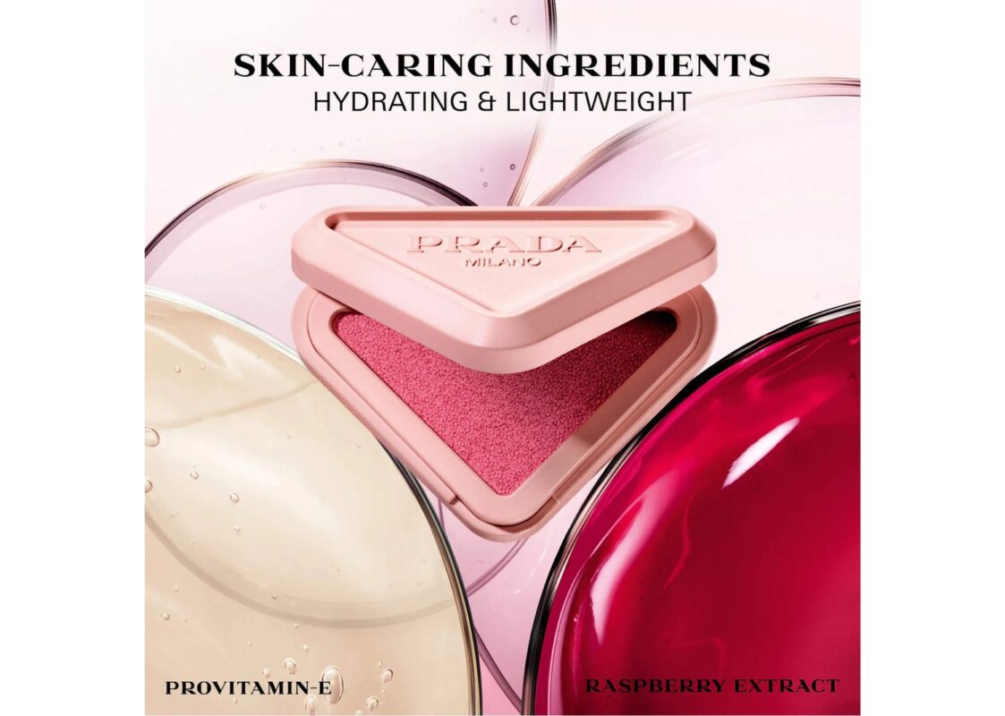 Prada Touch Cream-to-Powder Blush Soft Mauve 5