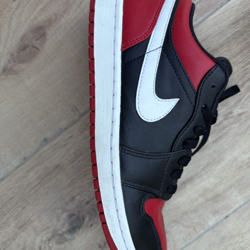 Air Jordan 1 Low Black & Red 2