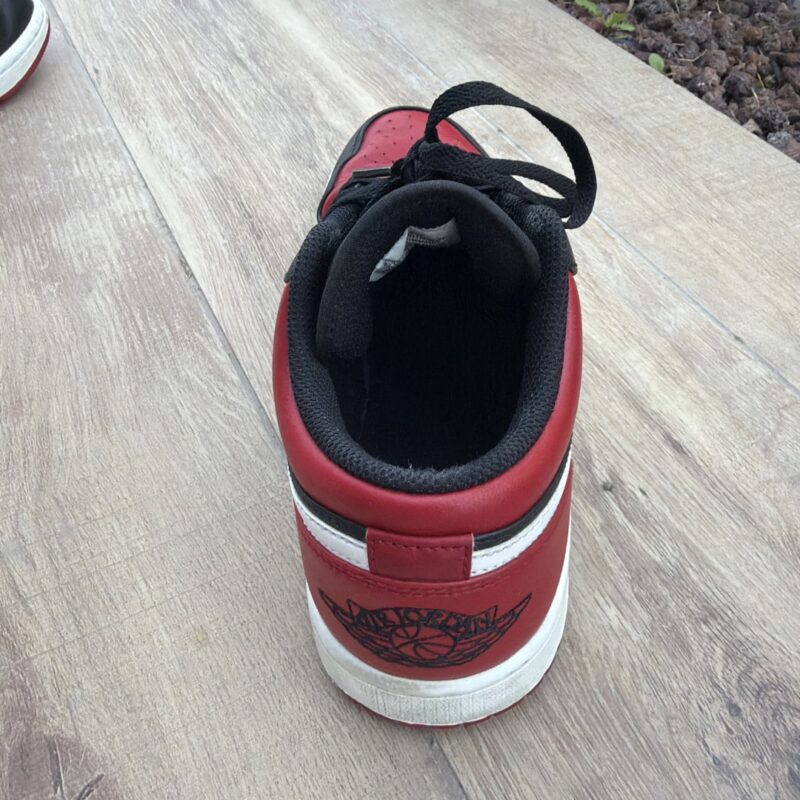 Air Jordan 1 Low Black & Red 5