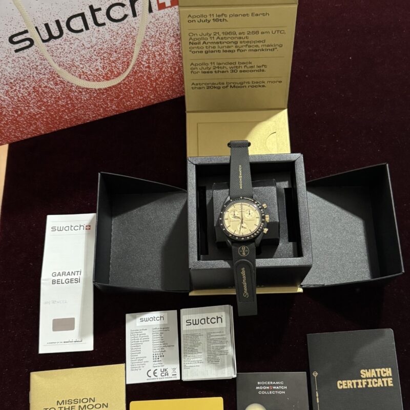 OMEGA X SWATCH Mission to the moon 1969 5