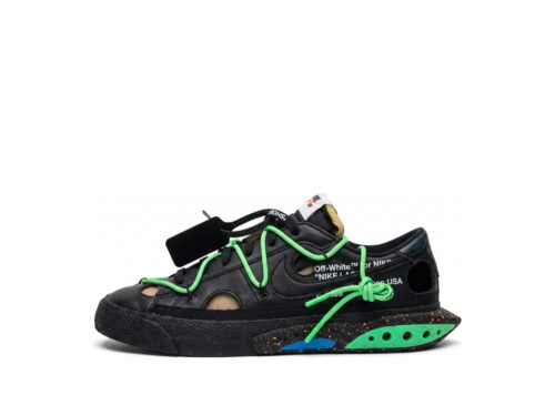 Blazer Low Off-White Black Electro Green