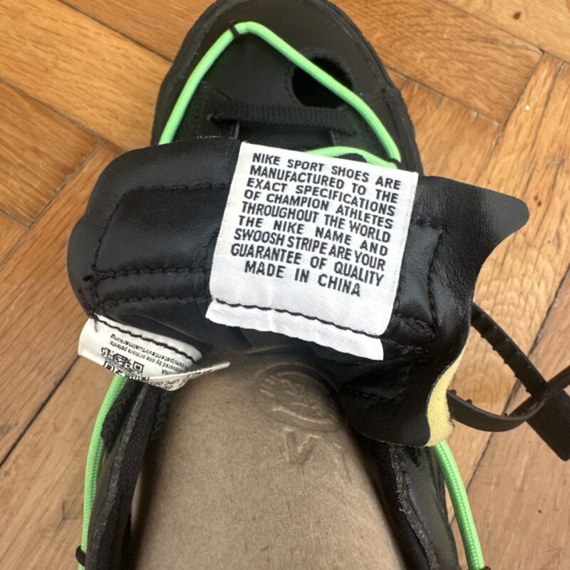 Blazer Low Off-White Black Electro Green 7