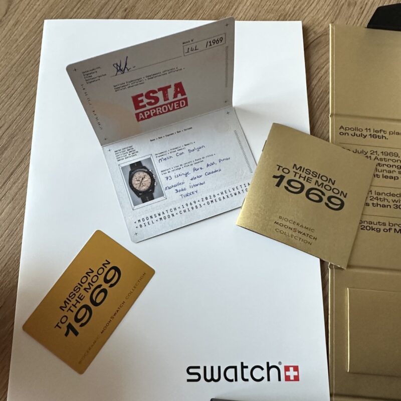 Swatch x Omega Moonswatch Mission To The Moon 1969 3