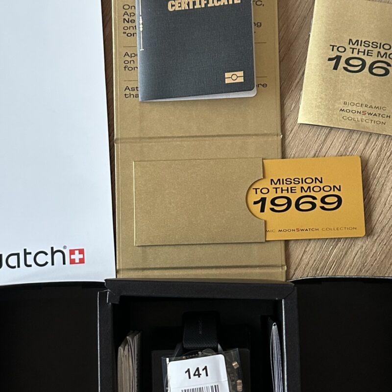 Swatch x Omega Moonswatch Mission To The Moon 1969 4