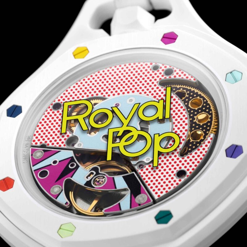 Swatch x Ap Royal Pop HUIT BLANC 3