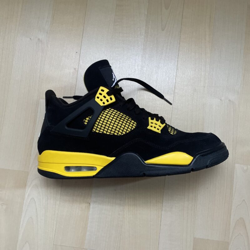 Jordan 4 retro yellow thunder 2
