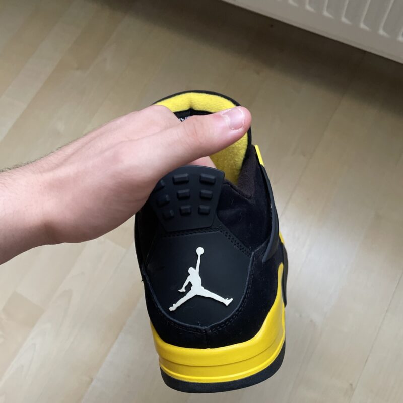 Jordan 4 retro yellow thunder 5