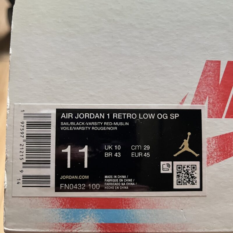 air jordan 1 retro low OG trophy room away 9