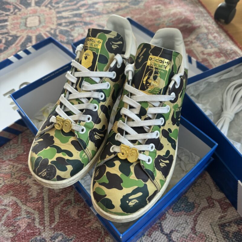 Bape x adidas stan smith 2