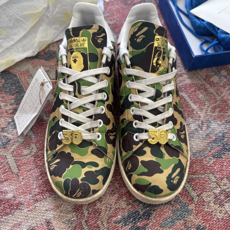 Bape x adidas stan smith 4