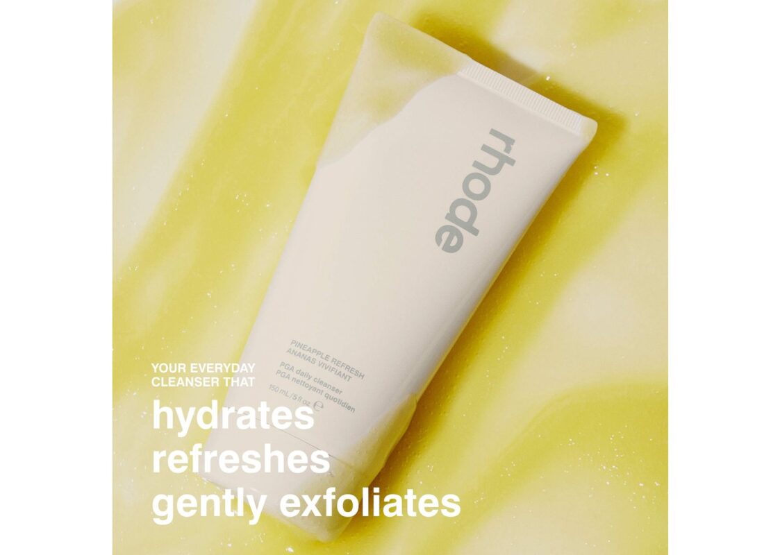 rhode Mini Pineapple Refresh Daily Cleanser 3