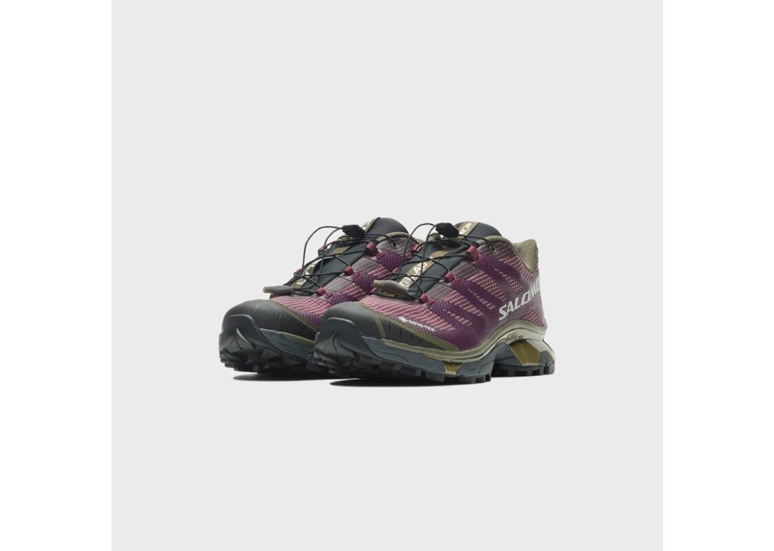Salomon XT-4 OG Gore-Tex Maroon Banner Winter Bloom 2