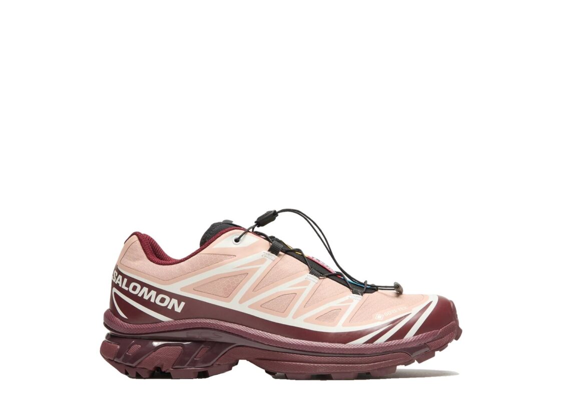 Salomon XT-6 Gore-Tex Mahogany Rose Tawny Port