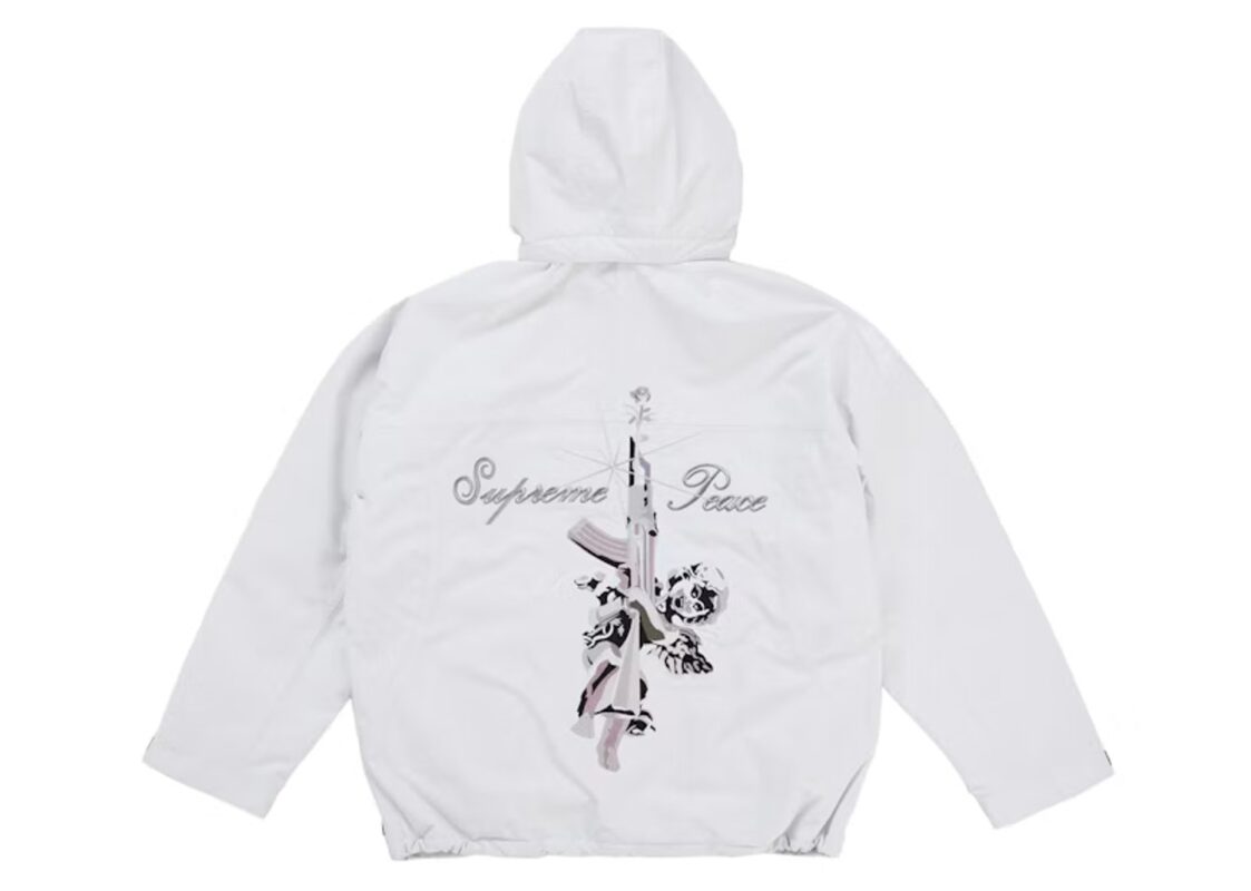 Supreme AOI GORE-TEX Hooded Jacket White 3