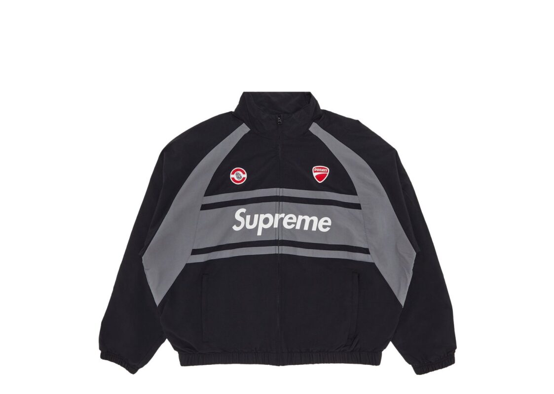 Supreme Ducati Track Jacket Black