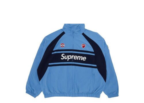 Supreme Ducati Track Jacket Light Blue - Light Blue - 1